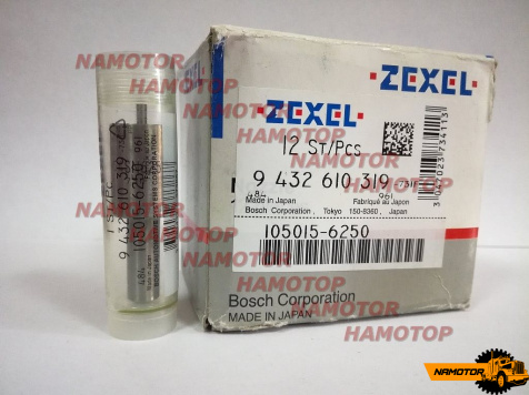 Распылитель  NP-DLLA154SN625, 105015-6250, 1-15311-151-0. 10PC1, 8PC1.  ZEXEL